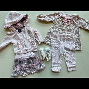 Baby girl cozy bundle 3-6 months